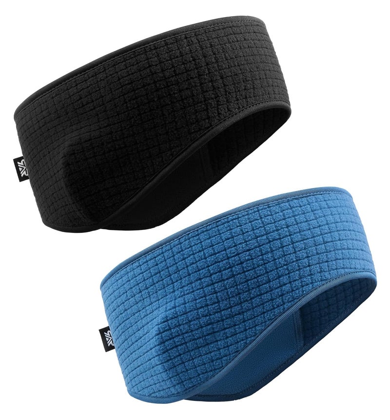 SUNMECI Lightweight Soft Fleece Headband - Breathable Ear Muffs for Men Women in Winter Running Cycling Ski Comfortable Warm for Clod Weather Sports - Image 1